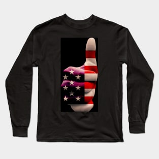 Thumbs Up USA Long Sleeve T-Shirt